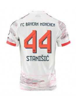 Billige Bayern Munich Josip Stanisic #44 Bortedrakt 2025-26 Kortermet